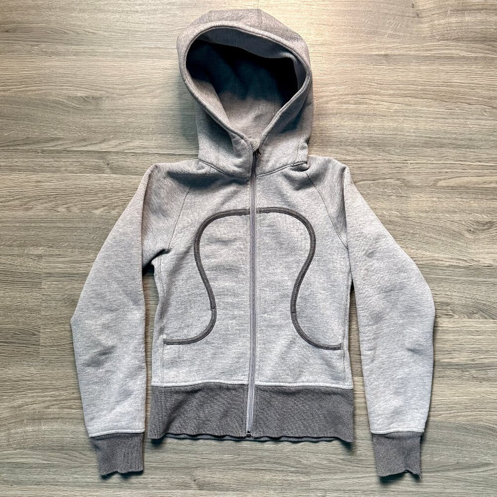 Lululemon Women's Scuba Full-Zip Hoodie - Grey